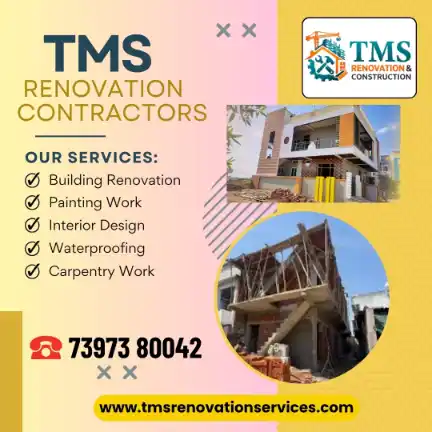 Best Renovation Contractors in Karunanidhi Nagar Tirumullaivayal, Chennai – TMS Construction & Renovation Services
