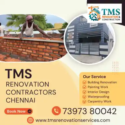 Best Renovation Contractors in Kasturba Nagar Adyar, Chennai – TMS Construction & Renovation Services