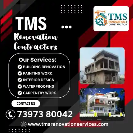 Best Renovation Contractors in Kolapakkam, Chennai – TMS Construction & Renovation Services