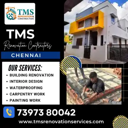 Best Renovation Contractors in Kolathur, Chennai – TMS Construction & Renovation Services