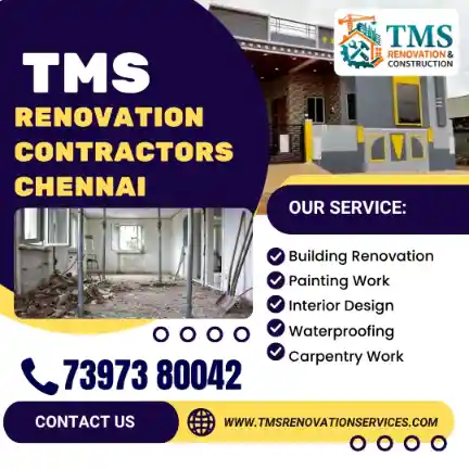 Best Renovation Contractors in Kondithope, Chennai – TMS Construction & Renovation Services