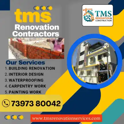 Best Renovation Contractors in Kotturpuram, Chennai – TMS Construction & Renovation Services
