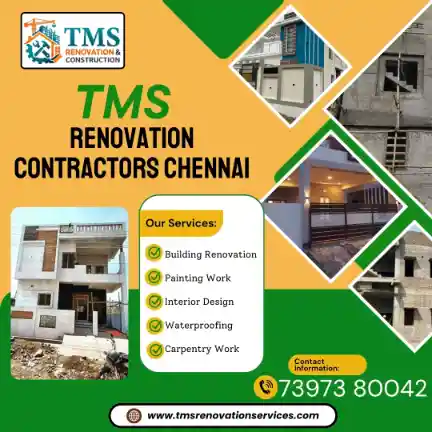 Best Renovation Contractors in Krishna Nagar Chrompet, Chennai – TMS Construction & Renovation Services
