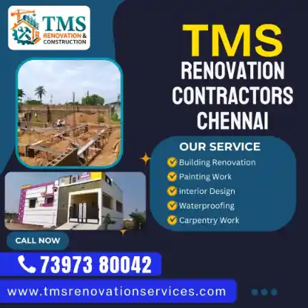 Best Renovation Contractors in Madhavaram Milk Colony, Chennai – TMS Construction & Renovation Services