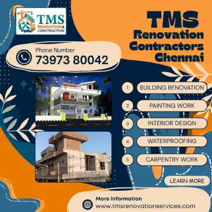 Best Renovation Contractors in Mahalingapuram, Chennai – TMS Construction & Renovation Services