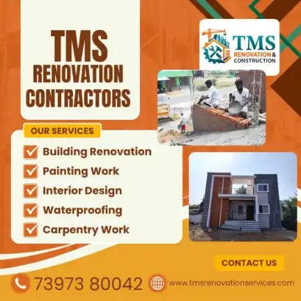 Best Renovation Contractors in Mandaveli, Chennai – TMS Construction & Renovation Services