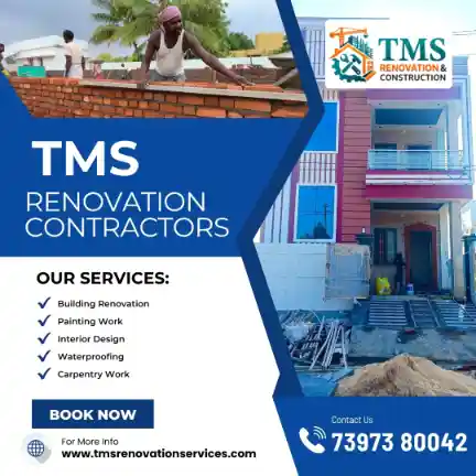 Best Renovation Contractors in Mandavelipakkam, Chennai – TMS Construction & Renovation Services