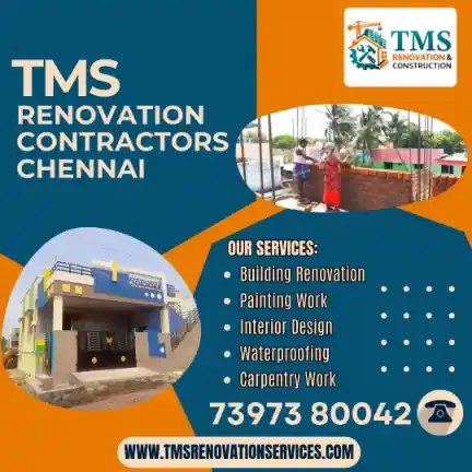 Best Renovation Contractors in Mangalapuram Madhavaram, Chennai – TMS Construction & Renovation Services