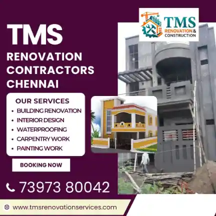 Best Renovation Contractors in Medavakkam Tank Road Ayanavaram, Chennai – TMS Construction & Renovation Services