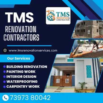 Best Renovation Contractors in Mkb Nagar, Chennai – TMS Construction & Renovation Services