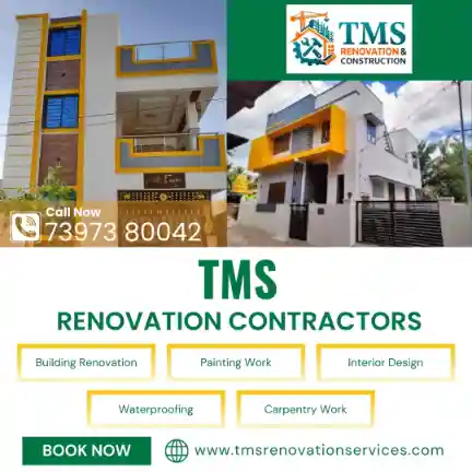 Best Renovation Contractors in Mogappair, Chennai – TMS Construction & Renovation Services