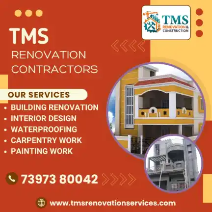 Best Renovation Contractors in Mogappair East, Chennai – TMS Construction & Renovation Services