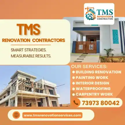 Best Renovation Contractors in Moolakadai, Chennai – TMS Construction & Renovation Services