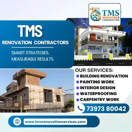 Best Renovation Contractors in Moolakadai, Chennai – TMS Construction & Renovation Services