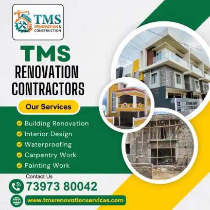 Best Renovation Contractors in Moolakadai Madhavaram, Chennai – TMS Construction & Renovation Services