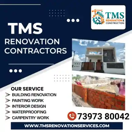Best Renovation Contractors in Mudichur, Chennai – TMS Construction & Renovation Services