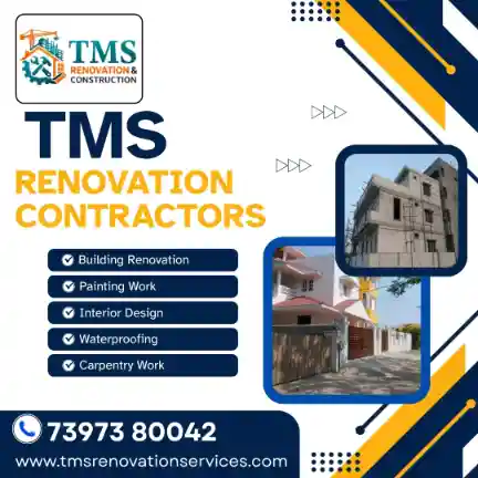 Best Renovation Contractors in Nesapakkam, Chennai – TMS Construction & Renovation Services