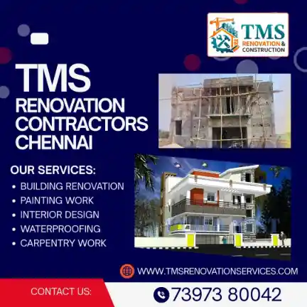 Best Renovation Contractors in Pachaiyappas College Aminjikarai, Chennai – TMS Construction & Renovation Services