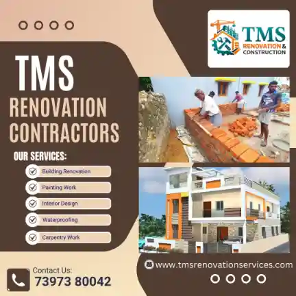 Best Renovation Contractors in Padmanabha Nagar Adyar, Chennai – TMS Construction & Renovation Services