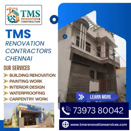 Best Renovation Contractors in Panagal Park, Chennai – TMS Construction & Renovation Services