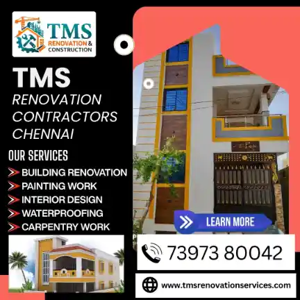 Best Renovation Contractors in Panagal Park, Chennai – TMS Construction & Renovation Services