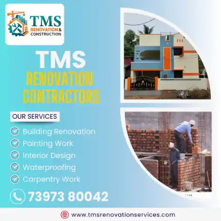 Best Renovation Contractors in Park Town, Chennai – TMS Construction & Renovation Services
