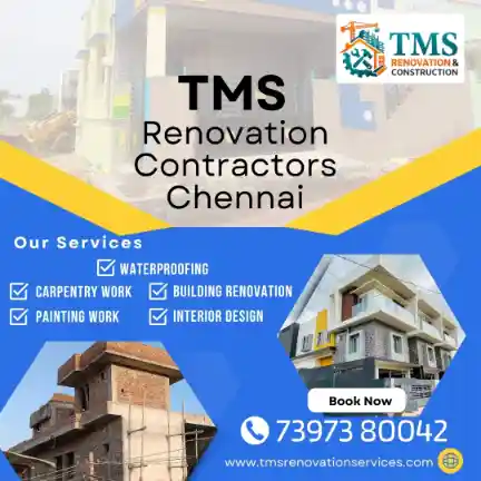 Best Renovation Contractors in Parthasarathy Nagar Adambakkam, Chennai – TMS Construction & Renovation Services