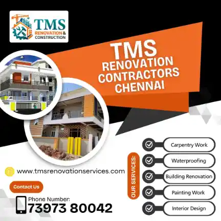 Best Renovation Contractors in Parthasarathy Nagar Adambakkam, Chennai – TMS Construction & Renovation Services