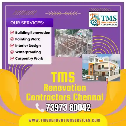 Best Renovation Contractors in Perambur Barracks, Chennai – TMS Construction & Renovation Services