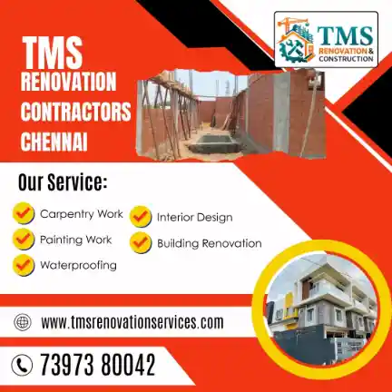 Best Renovation Contractors in Perambur Barracks, Chennai – TMS Construction & Renovation Services