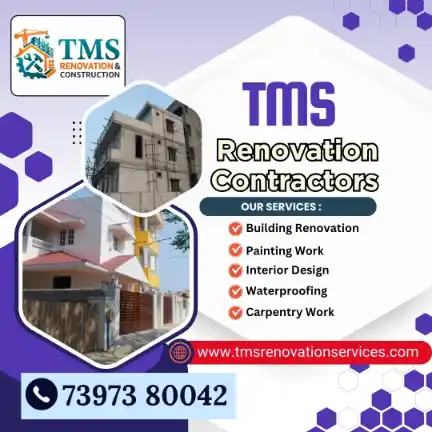 Best Renovation Contractors in Perambur, Chennai – TMS Construction & Renovation Services