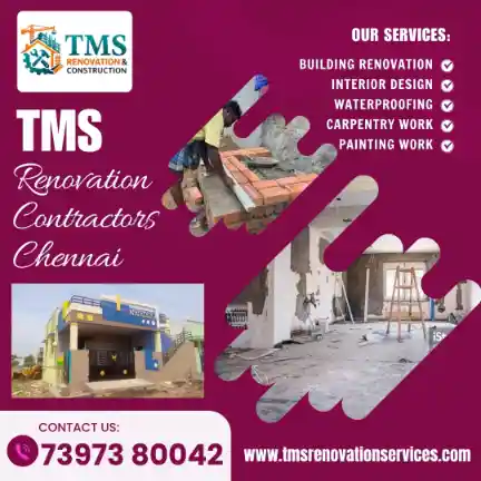 Best Renovation Contractors in Peravallur Jawahar Nagar, Chennai – TMS Construction & Renovation Services