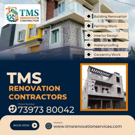 Best Renovation Contractors in R A Puram Mandaveli, Chennai – TMS Construction & Renovation Services