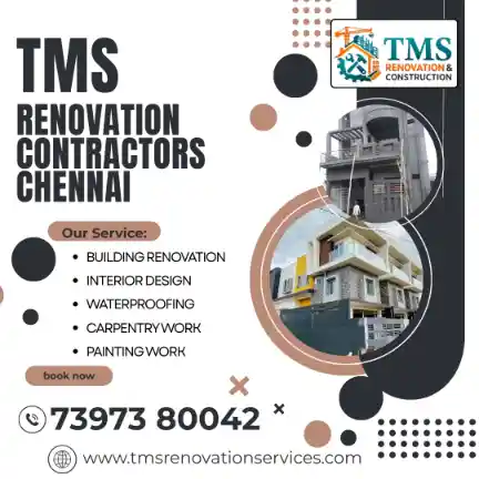 Best Renovation Contractors in Radha Nagar Chrompet, Chennai – TMS Construction & Renovation Services