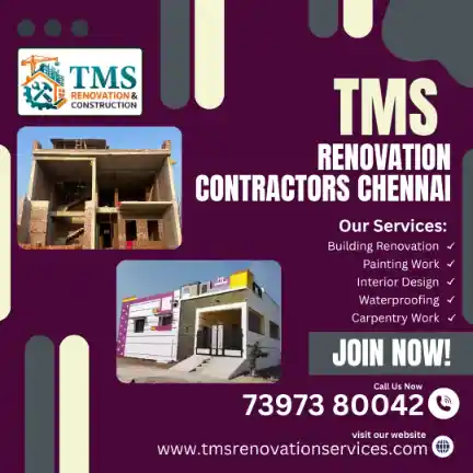 Best Renovation Contractors in Radha Nagar Chrompet, Chennai – TMS Construction & Renovation Services