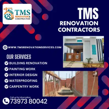 Best Renovation Contractors in Raj Bhavan, Chennai – TMS Construction & Renovation Services