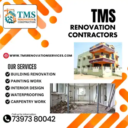 Best Renovation Contractors in Raj Bhavan, Chennai – TMS Construction & Renovation Services