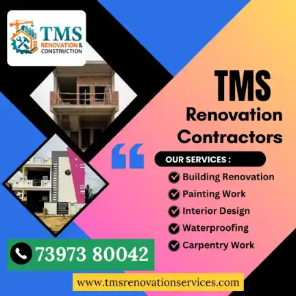 Best Renovation Contractors in Raja Annamalai Puram, Chennai – TMS Construction & Renovation Services