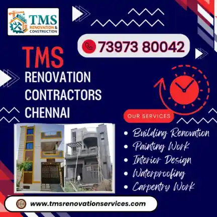 Best Renovation Contractors in Rajaji Nagar Thiruvanmiyur, Chennai – TMS Construction & Renovation Services