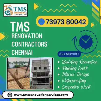 Best Renovation Contractors in Rajaji Nagar Thiruvanmiyur, Chennai – TMS Construction & Renovation Services