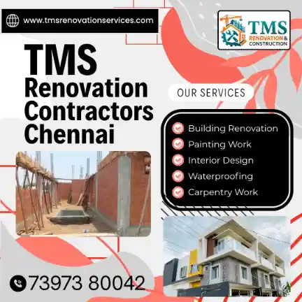 Best Renovation Contractors in Rajajinagar, Chennai – TMS Construction & Renovation Services