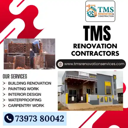 Best Renovation Contractors in Ramakrishna Nagar Raja Annamalai Puram, Chennai – TMS Construction & Renovation Services