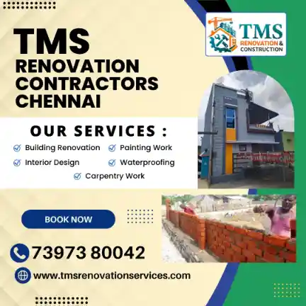 Best Renovation Contractors in Redhills, Chennai – TMS Construction & Renovation Services
