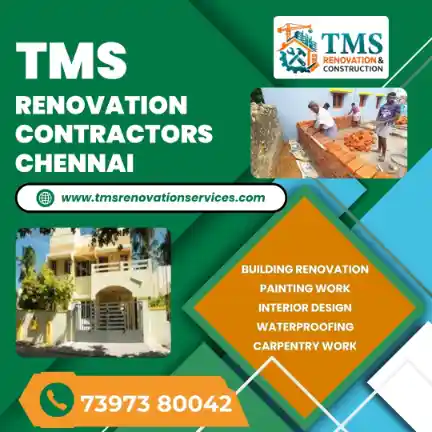 Best Renovation Contractors in Redhills, Chennai – TMS Construction & Renovation Services
