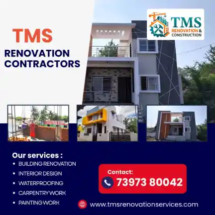 Best Renovation Contractors in Rk Nagar, Chennai – TMS Construction & Renovation Services