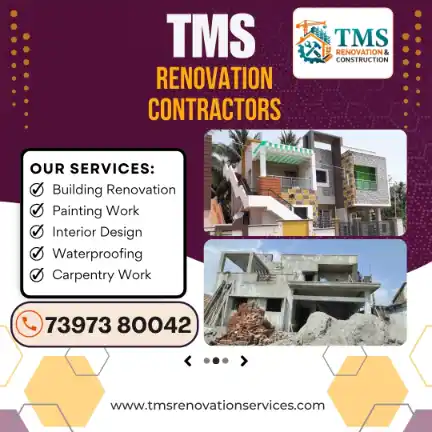 Best Renovation Contractors in Santhome, Chennai – TMS Construction & Renovation Services