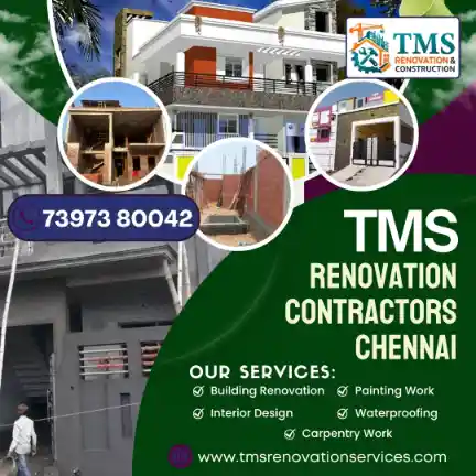 Best Renovation Contractors in Sathyavathi Nagar Padi, Chennai – TMS Construction & Renovation Services