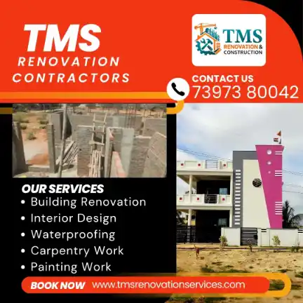 Best Renovation Contractors in Selaivayal Kodungaiyur, Chennai – TMS Construction & Renovation Services