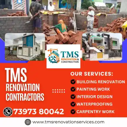 Best Renovation Contractors in Sembiam, Chennai – TMS Construction & Renovation Services
