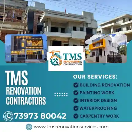 Best Renovation Contractors in Sembiam, Chennai – TMS Construction & Renovation Services